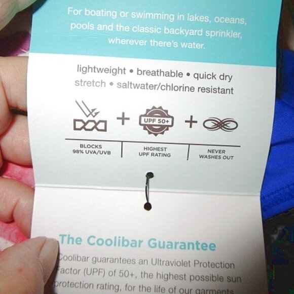 NWT Coolibar UPF Reversible Size XS BIKINI Swim BOTTOMS Solid PAISLEY Medley - Picture 8 of 8